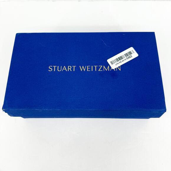 Stuart Weitzman Womens Vivienne 35 Pumps Size 7.5 Nude Patent Leather Heels EUC - Picture 14 of 15